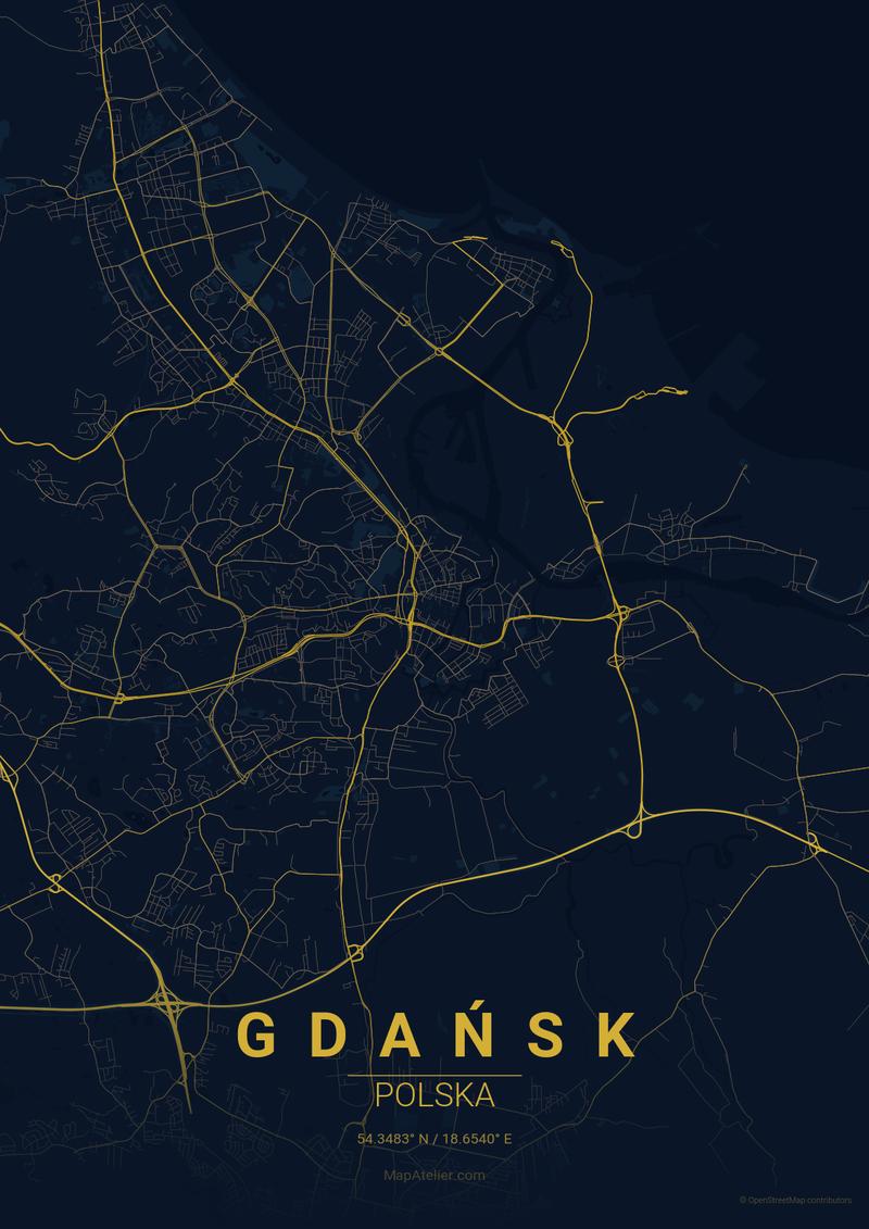 Gdańsk styl złoty
