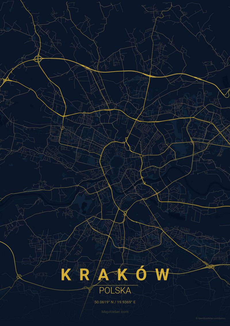 Kraków styl złoty