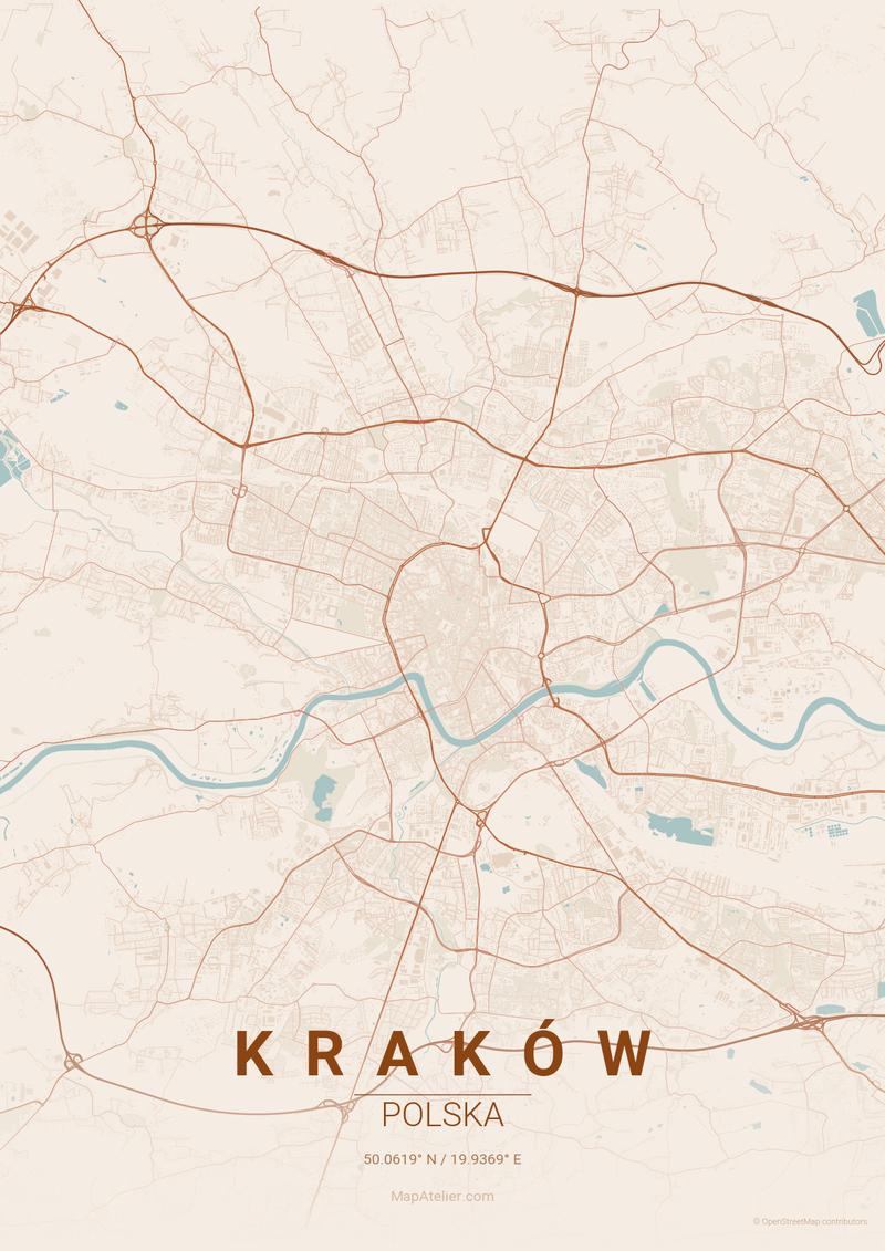 Kraków styl pastelowy