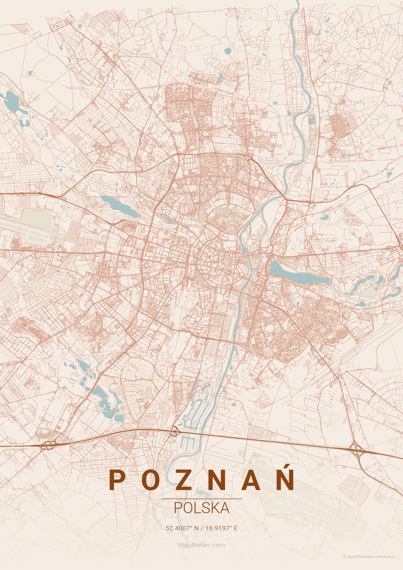 Poznań styl pastelowy